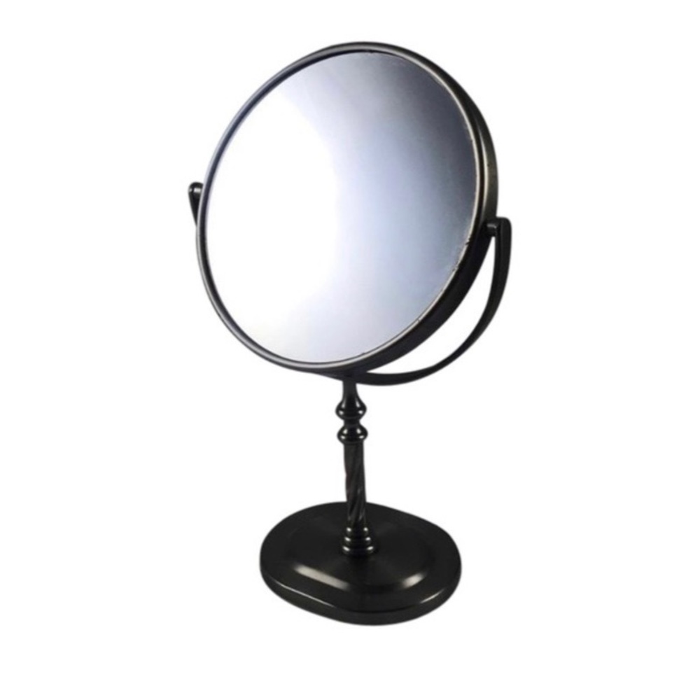 Jerdon vanity flip magnification portable mirror